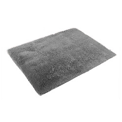 moelleux tapis anti-dérapant shaggy zone tapis chambre tapis de sol gris