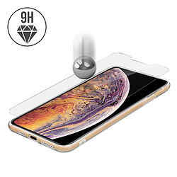 Avizar Coque Arrière + Film Verre Trempé écran Apple iPhone XS Max - Transparent pas cher