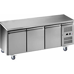 L2G DESSERTE REFRIGEREE INOX CENTRALE -2/+8°C GAZ R290