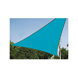 Perel Voile Solaire - Triangle - 3.6 X 3.6 X 3.6 M - Couleur : Bleu Ciel