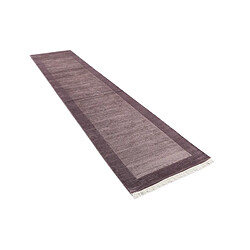 Vidal Tapis de couloir en laine 399x79 Violet Darya