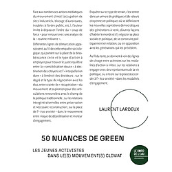 50 nuances de green : les jeunes activistes dans le(s) mouvement(s) climat - Occasion