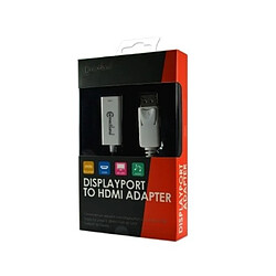 ADAPTATEUR DisplayPort M vers HDMI femelle CONNECTLAND Supporte jusqu'à 3840x2160/30Hz 4K Réf. 0301668-AD-DP-M-TO-HDMI-F