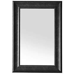 Beliani Miroir LUNEL 60 cm 90 cm Noir