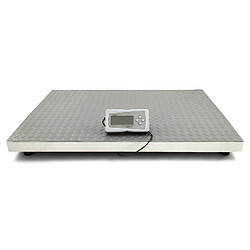 Monstershop T-Mech Balance à Plate-Forme en Acier Inoxydable 90cm x 60cm