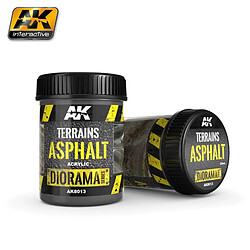 Ak Interactive Terrains Asphalt 250ml - Décor Modélisme