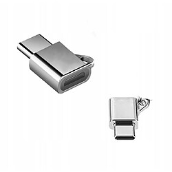 GUPBOO Adaptateur Micro USB vers TYPE-C avec chaîne en or,JL1080 pas cher