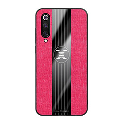 Wewoo Coque Souple Pour Xiaomi Mi 9 SE XINLI étui de protection en TPU antichoc Texture Rouge