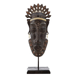 BigBuy Home Figurine Décorative 22 x 16 x 57 cm Africaine