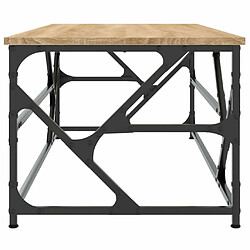 Maison Chic Table basse,Table Console Table d'appoint, Table pour salon Chêne sonoma 100x50x40 cm Bois d'ingénierie -MN91544 pas cher