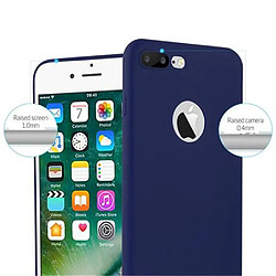 Cadorabo Coque iPhone 7 PLUS / 7S PLUS / 8 PLUS Etui en Bleu