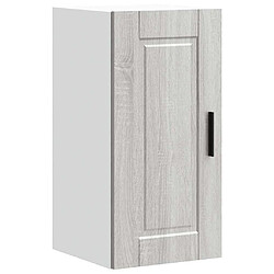 vidaXL Armoire murale de cuisine Porto sonoma gris bois d'ingénierie