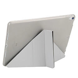 Acheter Etui en PU stand en origami gris pour votre Apple iPad Air 10.5 (2019)/Pro 10.5 pouces (2017)