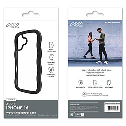 My Way Myway Coque de Protection pour iPhone 16 Renforcée Transparent