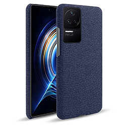 Coque en TPU + PU dissipation de la chaleur, bleu pour votre Xiaomi Redmi K50/K50 Pro