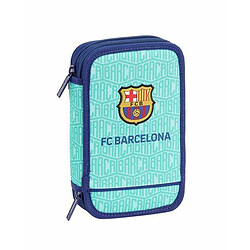 Pochette crayons Double F.C. Barcelona 19/20 Turquoise (28 pcs)