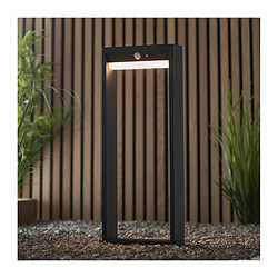 Acheter Endon Borne de jardin Dannah Alliage d'aluminium,polycarbonate Noir, blanc texturé 1 ampoule 50cm