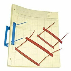 Accodata Boîte de 50 attaches à relier avec perforations Capiclass B