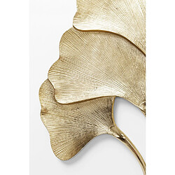 Acheter Karedesign Déco murale feuilles de ginkgo dorée 72cm Kare Design