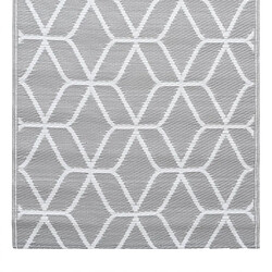 Acheter vidaXL Tapis d'extérieur ARAKIL Gris 80x150 cm PP