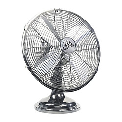 Farelek UTAH - Ventilateur a poser Ø30cm 35W chromé oscillant