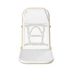 Acheter Rendez Vous Deco Chaise de plage Favignana blanche pliable