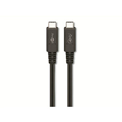 Goobay USB4 Gen 3x2 Kabel, USB-C Stecker > USB-C Stecker, Koaxialkabel