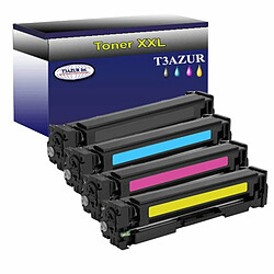 4 Toners Lasers compatibles pour imprimante HP Color LaserJet Pro MFP M277n - T3AZUR