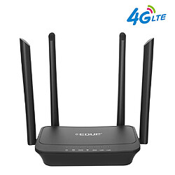 Routeur Wifi sans fil 300 Mbps 802.11b / g / n 4G LTE FDD Mobile Hotspot CPE avec fente Sim et port LAN