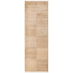 Vidal Tapis de couloir en laine 297x99 brun Darya