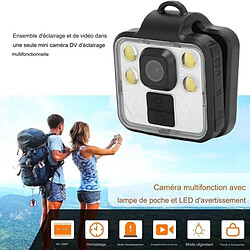 Avis Totalcadeau Caméra Sport corporelle lampe HD 1080P Lampe LED IP65 grande batterie