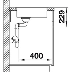 Acheter BLANCO 522951 Andano 180 de If soie Brillance, acier inoxydable