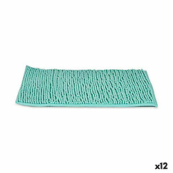 Berilo Tapis de bain Turquoise 59 x 40 x 2,5 cm (12 Unités)