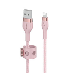 Acheter Belkin CAA010BT2MPK câble USB 1 m USB A USB C/Lightning Rose