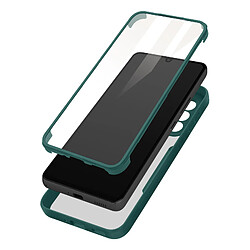 Avizar Coque intégrale Galaxy A33 5G Dos Plexiglas et Avant Polymère Contour vert