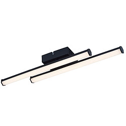 Autres Temps ZMH LED plafonnier salon noir moderne eau lumière intérieur 3000K cuisine couloir