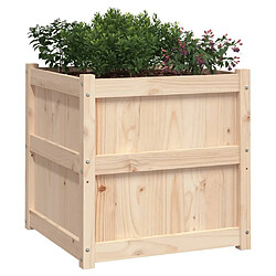 Avis vidaXL Jardinières 2 pcs bois de pin massif