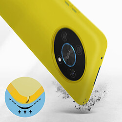 Avis Avizar Coque Honor Magic 4 Lite Silicone Semi-rigide Soft-touch Fine Jaune