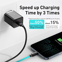 Universal Chargeur Super Si USB C 20W Type de support C PD Chargeur de téléphone portable à charge rapide 12 Pro Max 11 Mini 8 Plus |