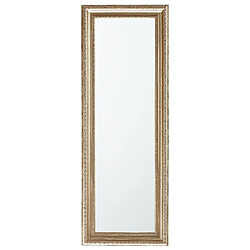 Beliani Miroir AURILLAC 141 cm Doré