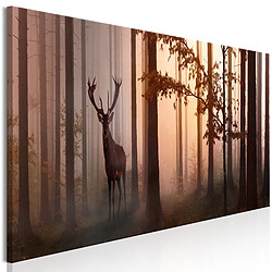 Artgeist Tableau - Morning (1 Part) Narrow Brown [135x45]