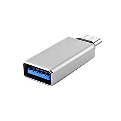 Avis Wewoo Câble USB-C/3.0 Convertisseur - Argent