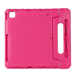 Coque en TPU mousse EVA sans danger pour les enfants avec béquille rose pour votre Apple iPad Pro 11 pouces (2020)