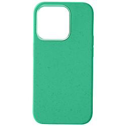 Avizar Coque pour iPhone 15 Pro Silicone Anti-traces Recyclable Classic Case Bio Vert