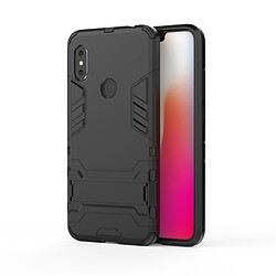 Wewoo Coque TPU antichoc pour Xiaomi Redmi Note 6, avec support (Noir)