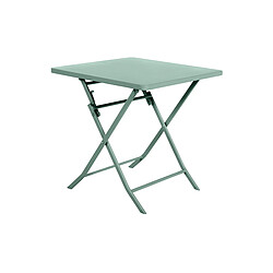 Table de jardin carrée Greensboro 70 x 70 cm Olive - Hespéride