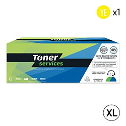 TONER SERVICES Compatible Brother TN329 Toner Jaune TN329Y (BTTN329Y) 