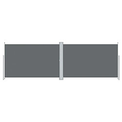 vidaXL Auvent latéral rétractable Anthracite 200x600 cm