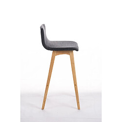 Non Tabouret de bar Taunus tissu Natura