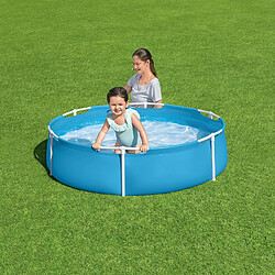 Piscine Hors Sol Tubulaire pour Enfants Bestway My First Frame Pools Ø152x38 cm Capacité de 580 Litres